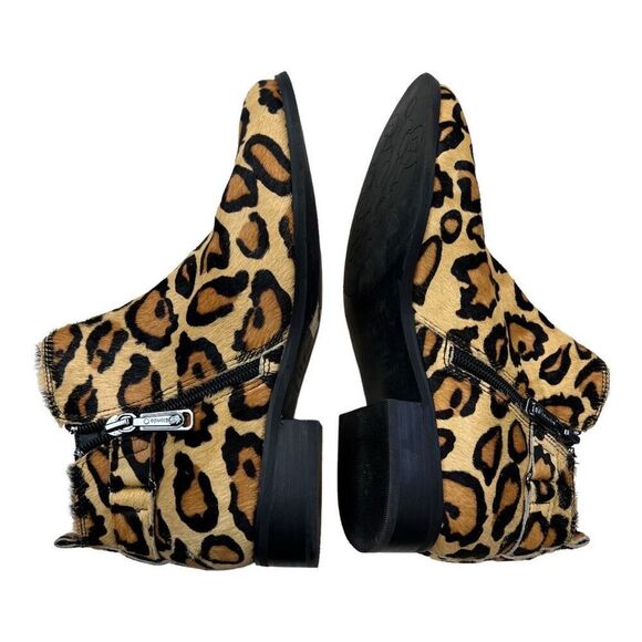 Blondo Women's Animal Print Tami Waterproof Boots Bootie Brown & Black Size 6.5M - Picture 6 of 11